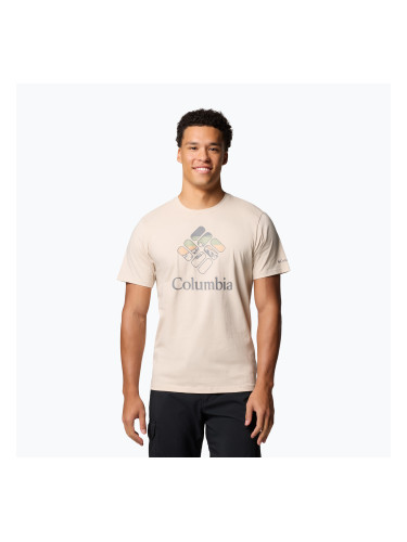 Мъжка тениска Columbia Rapid Ridge Graphic dark stone/heavenly