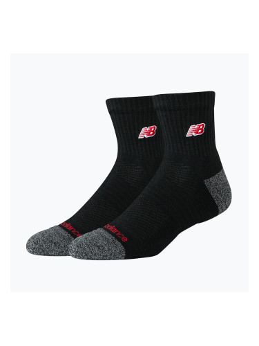 Чорапи New Balance Active Premium Crew Quarter black