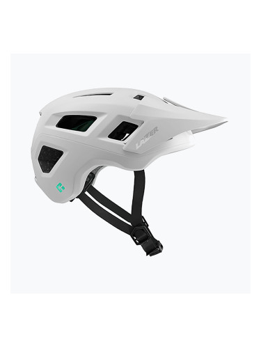 Велосипедна каска Lazer Coyote KinetiCore матова, изцяло бяла