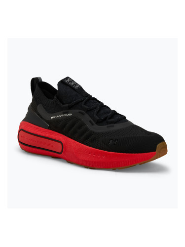 Мъжки обувки Under Armour Phantom 4 black/lava red/metallic silver