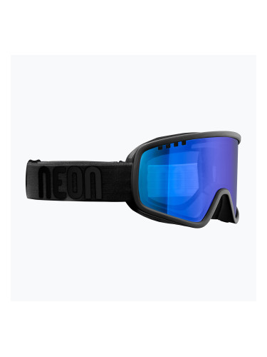 Скиорска маска Neon Force Otg black/black/mirror blue