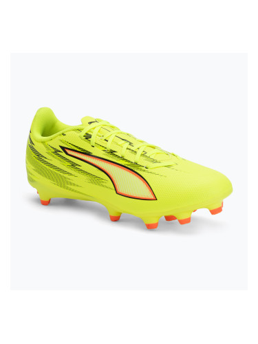 Футболни обувки PUMA Ultra 6 Play FG/AG yellow alert/puma black/glowing red/lime squeeze