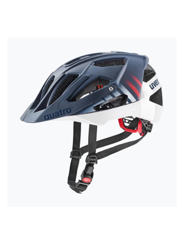 Велосипедна каска UVEX Quatro CC deep space/white matt