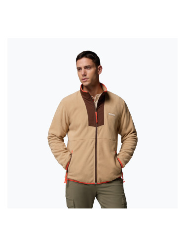 Мъжки суитшърт Columbia Sequoia Grove FZ Fleece canoe/tobacco