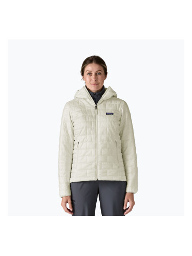 Дамско пухено яке Patagonia Nano Puff Hoody birch white