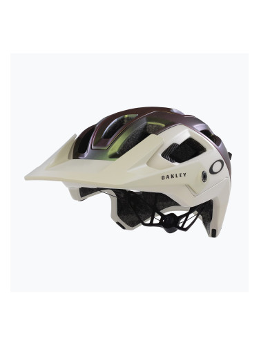 Каска за велосипед Oakley Drt5 Maven EU satin mist silver/green colourshift