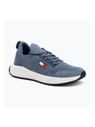 Мъжки обувки Tommy Jeans Runner Knitted blue moment