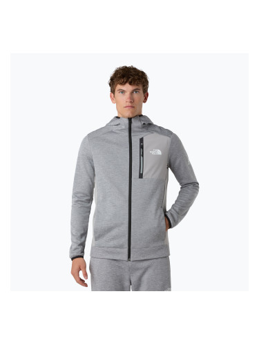 Мъжки суитшърт The North Face Mountain Athletics Fleece Full Zip pale grey/heather/m