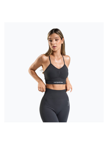 Спортен сутиен Carpatree Allure Seamless training bra titanium grey