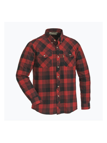 Мъжка риза Pinewood Lumbo red/black