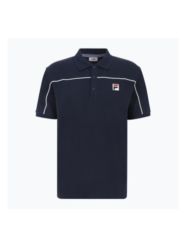 Мъжка поло тениска FILA Lawrence black iris