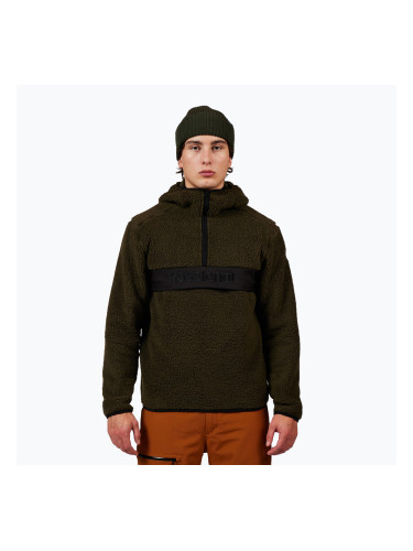 Мъжки суитшърт Rossignol Alltrack Anorak Fleece olive shadow