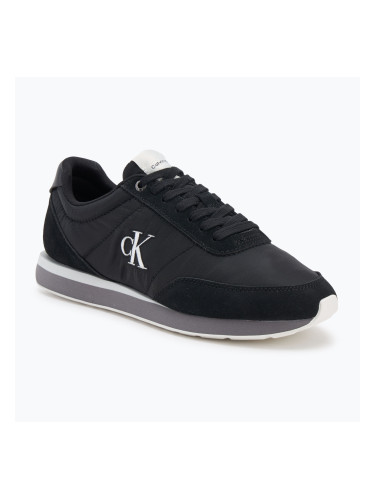 Мъжки обувки Calvin Klein YM0YM01361 Retro Runner Ess Mix Mat black/stormfront/vaporous white