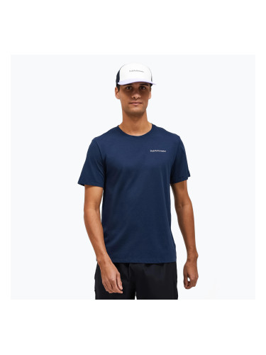 Мъжка тениска Peak Performance Explore Logo Blue Shadow