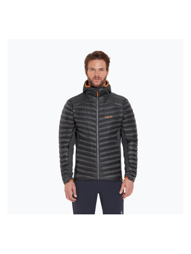 Мъжко пухено яке Rab Cirrus Flex Hoody graphene