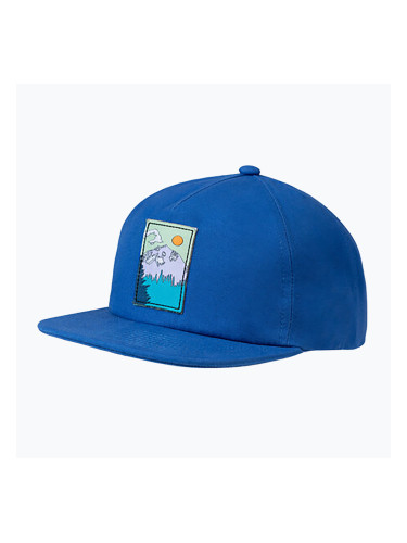 Детска бейзболна шапка BUFF Snapback Solid Azure