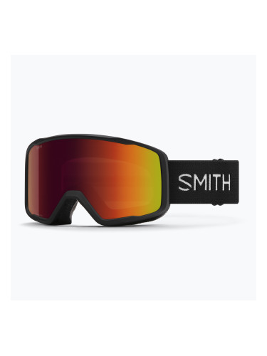 Скиорски очила Smith Tribute black/red sol-x mirror
