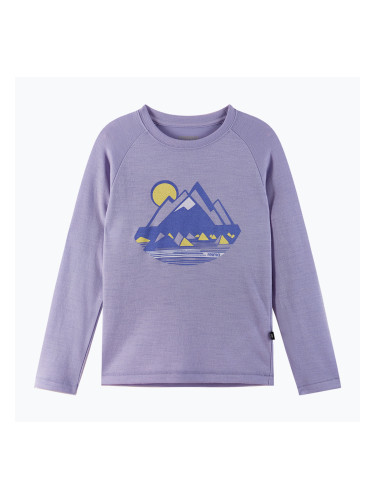 Детска блуза с дълъг ръкав Reima Viisas blooming lilac