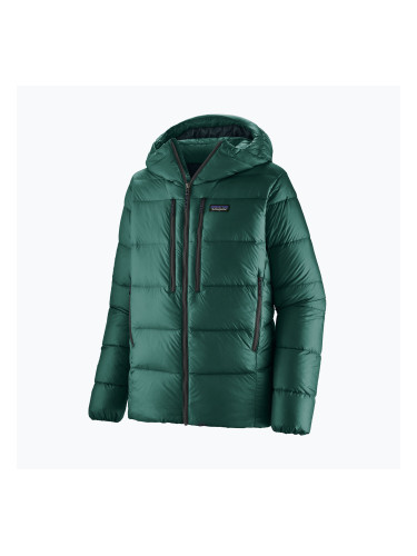 Мъжко пухено яке Patagonia Fitz Roy Down Hoody cascade green