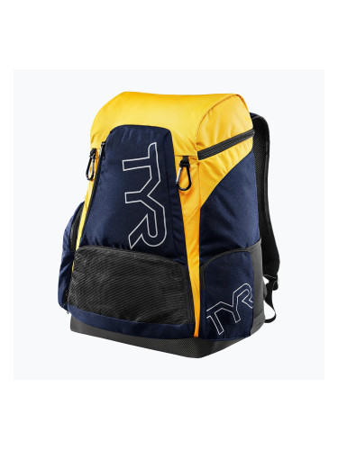 Раница за плуване TYR Alliance Team 45 l navy/gold