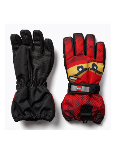 Детски ръкавици LEGO Lwagan 807 червени