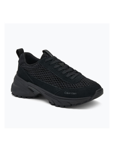 Дамски обувки Calvin Klein YW0YW02030 Hike Runner Lace Up Techmix triple black