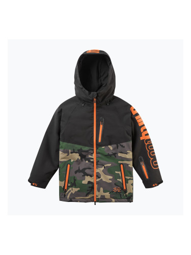 Детско яке за сноуборд ThirtyTwo Grasser Insulated black/orange
