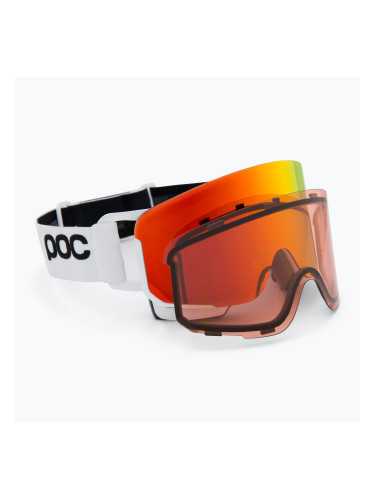 Скиорски очила POC Nexal hydrogen white/partly sunny orange