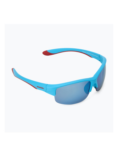 Детски слънчеви очила Alpina Junior Flexxy Youth HR синьо червен мат/синьо огледало