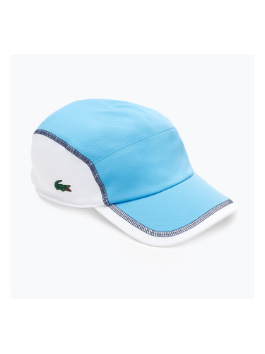 Мъжка бейзболна шапка Lacoste RK7574 argentine blue/white