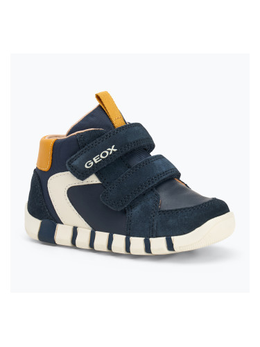 Детски обувки Geox Iupidoo navy / ochre