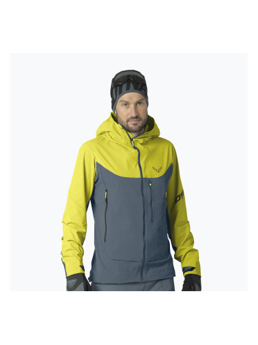 Мъжко яке за скитуринг DYNAFIT Radical Softshell golden lime
