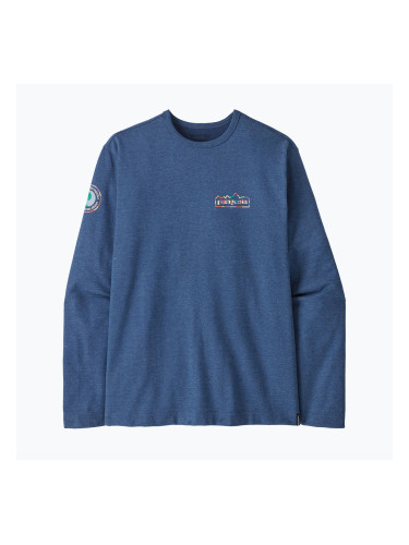Мъжки суитшърт Patagonia Lightweight Unity Fitz Wildrise Crew clement blue