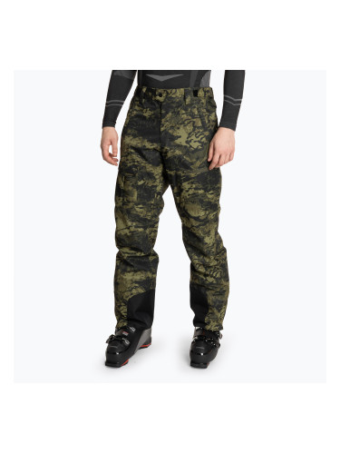 Мъжки скиорски панталони Oakley Divisional Cargo Shell tiger camo green