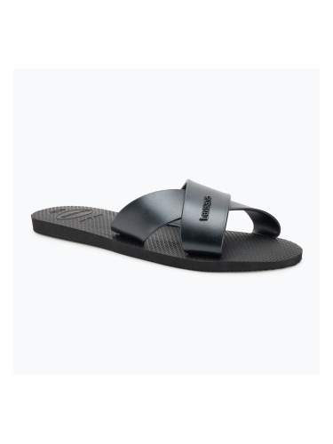 Дамски джапанки Havaianas Aqua Metallic black