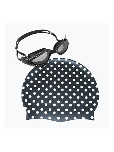 Комплект RAS WT шапка + очила черни