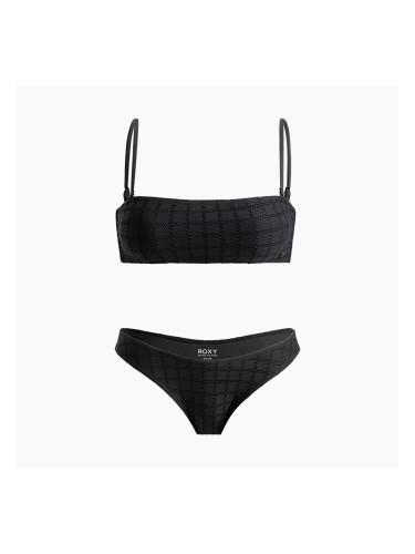 Дамски бански от две части ROXY Bandeau Cheeky anthracite