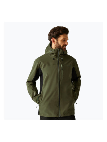 Мъжко софтшел яке REGATTA Birchdale II olive night/black