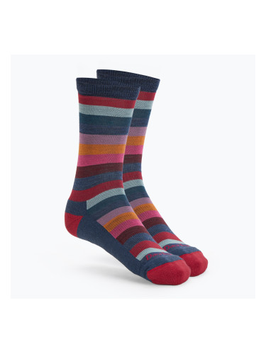 Дамски чорапи за трекинг Darn Tough Mystic Stripe Crew denim