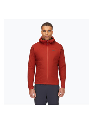 Мъжко подплатено яке Rab Xenair Alpine Light tuscan red