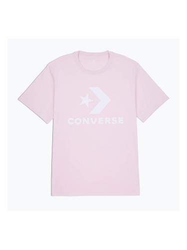 Тениска Converse Go-To Star Chevron Logo Standard-Fit T 10025458-A35 blush hus