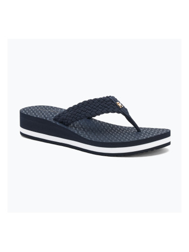 Tommy Hilfiger Crochet Mid Beach Sandal дамски джапанки space blue