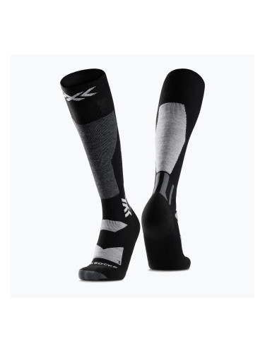 Чорапи за сноуборд X-Socks Snowboard Discover Otc x black/light grey