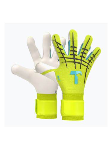 Вратарски ръкавици T1TAN Fluo Beast 3.0 fluo yellow/white