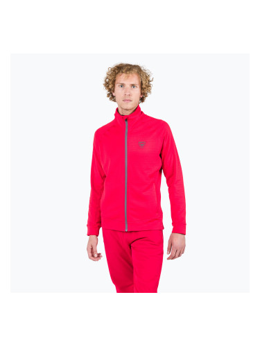 Мъжки суитшърт Rossignol Blackside Fleece Fz sports red