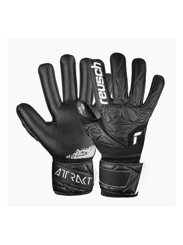Вратарски ръкавици Reusch Attrakt Gold NC Finger Support black