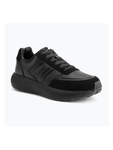Мъжки обувки Calvin Klein HM0HM02033 City Runner Laceup Tape Leather triple black