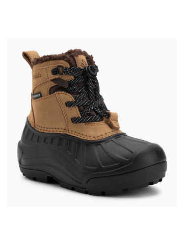 Детски зимни ботуши Columbia Youth Powderbug Alpine sahara/black