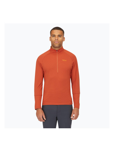 Мъжки суитшърт Rab Sonic Zip red clay
