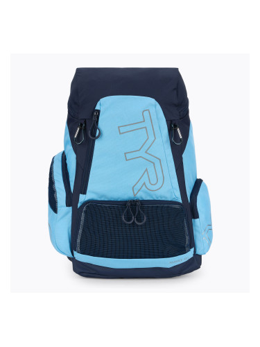 Раница за плуване TYR Alliance Team 45 l light blue/navy